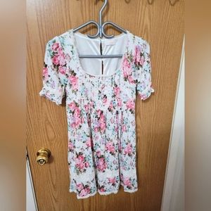 Liz Lisa Rose print dress